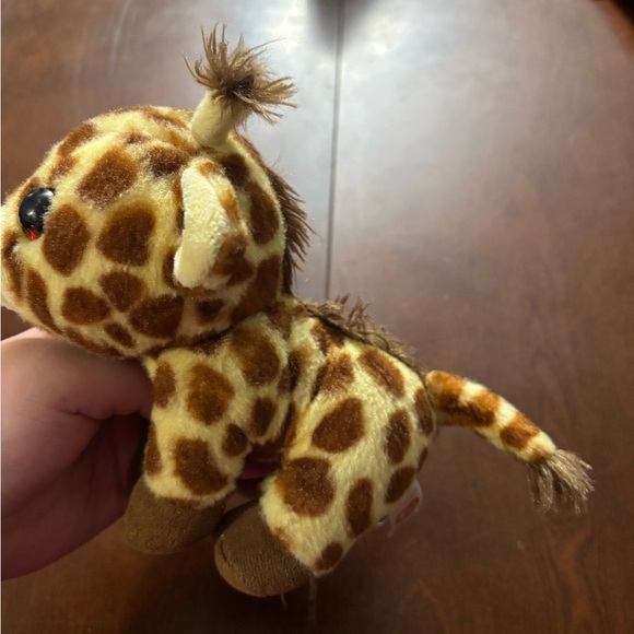 Ty Brown and Cream Giraffe Plush - Picture 2 of 7